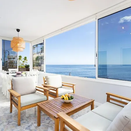 Home2Book Stunning Beachfront House With Sea Views Candelaria Exterior photo